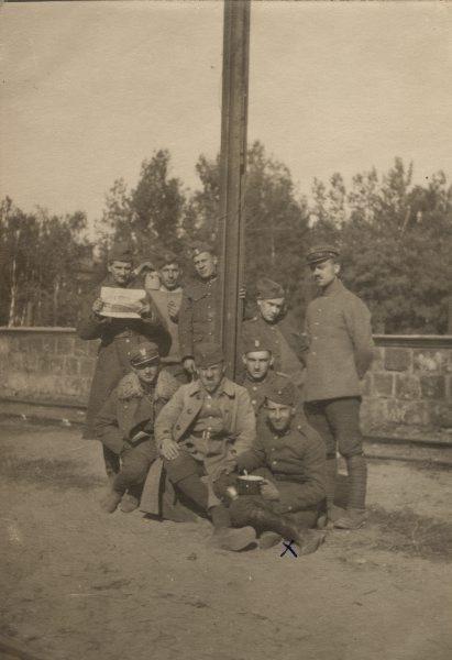 Portret legionistów walczących w wojnie polsko-bolszewickiej, 7 maja 1920