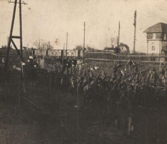 Wkroczenie do Torunia Ułanów Krechowieckich, 17 stycznia 1920