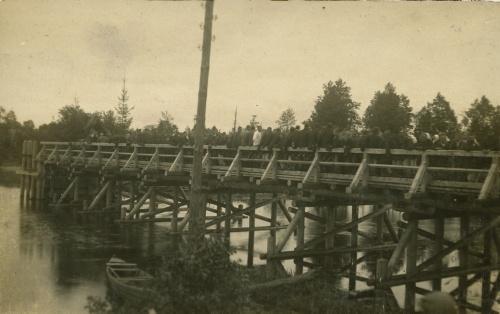 Msza na moście w Gawrylczycach, 14 września 1930