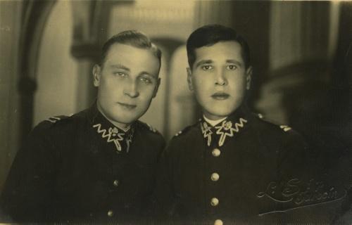 Uczniowie Szkoły Podchorążych Rezerwy Piechoty w Jarocinie, 27 kwietnia 1927