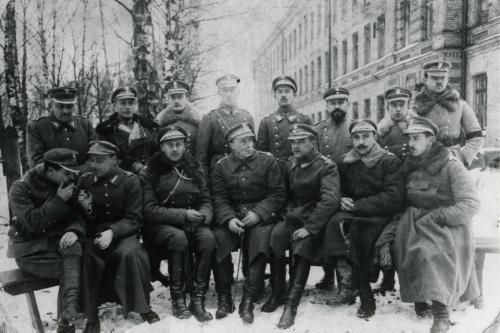 Szwadron 13. Pułku Ułanów Wileńskich w Grodnie, w grudniu 1919