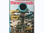 Czołg z wymierzoną lufą na okładce czasopisma Newsweek z grudnia 1980 z podpisem Poland: The Invasion Threat, ilustrujący groźbę sowieckiej interwencji w Polsce.