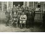 Oficerowie Korpusu Ochrony Pogranicza w Nowych Święcianach, 1 maja 1934
