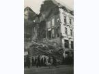 Ruiny zbombardowanej Warszawy, w październiku 1939