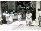 Uroczystość Bożego Ciała w Jerozolimie, 30 maja 1945