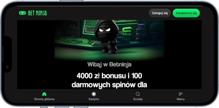 Betninja - najlepsze kasyno online dla Polaków bez KYC